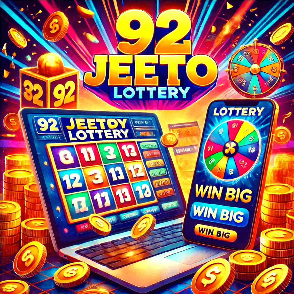 92 Jeeto Lottery is an online betting platform where users can participate in various lottery games and win prizes by matching number combinations.