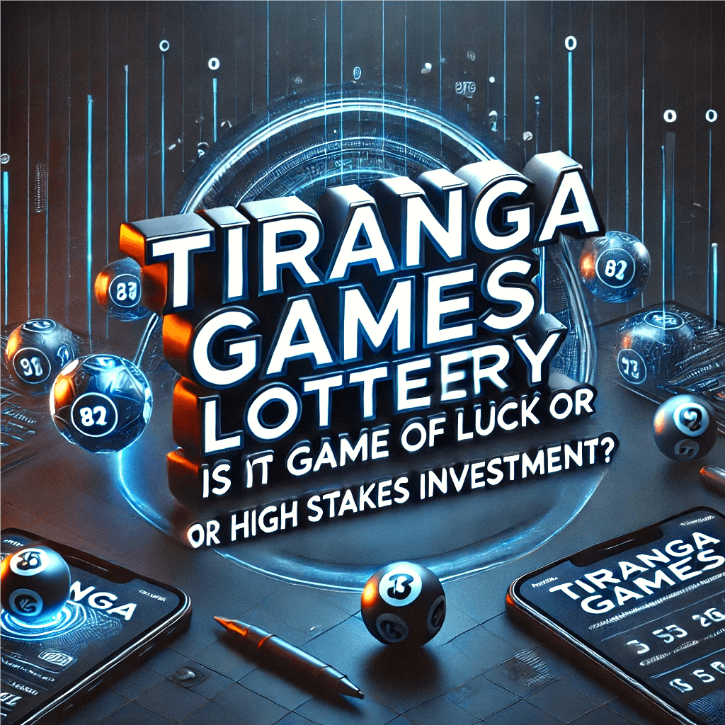 Discover the Tiranga Games Lottery's nature: gambling vs. investment. Learn about its risks, rewards, and strategies for participation.